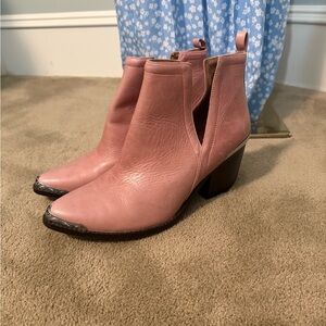 Jeffrey Campbell Dusty Pink Ankle Booties